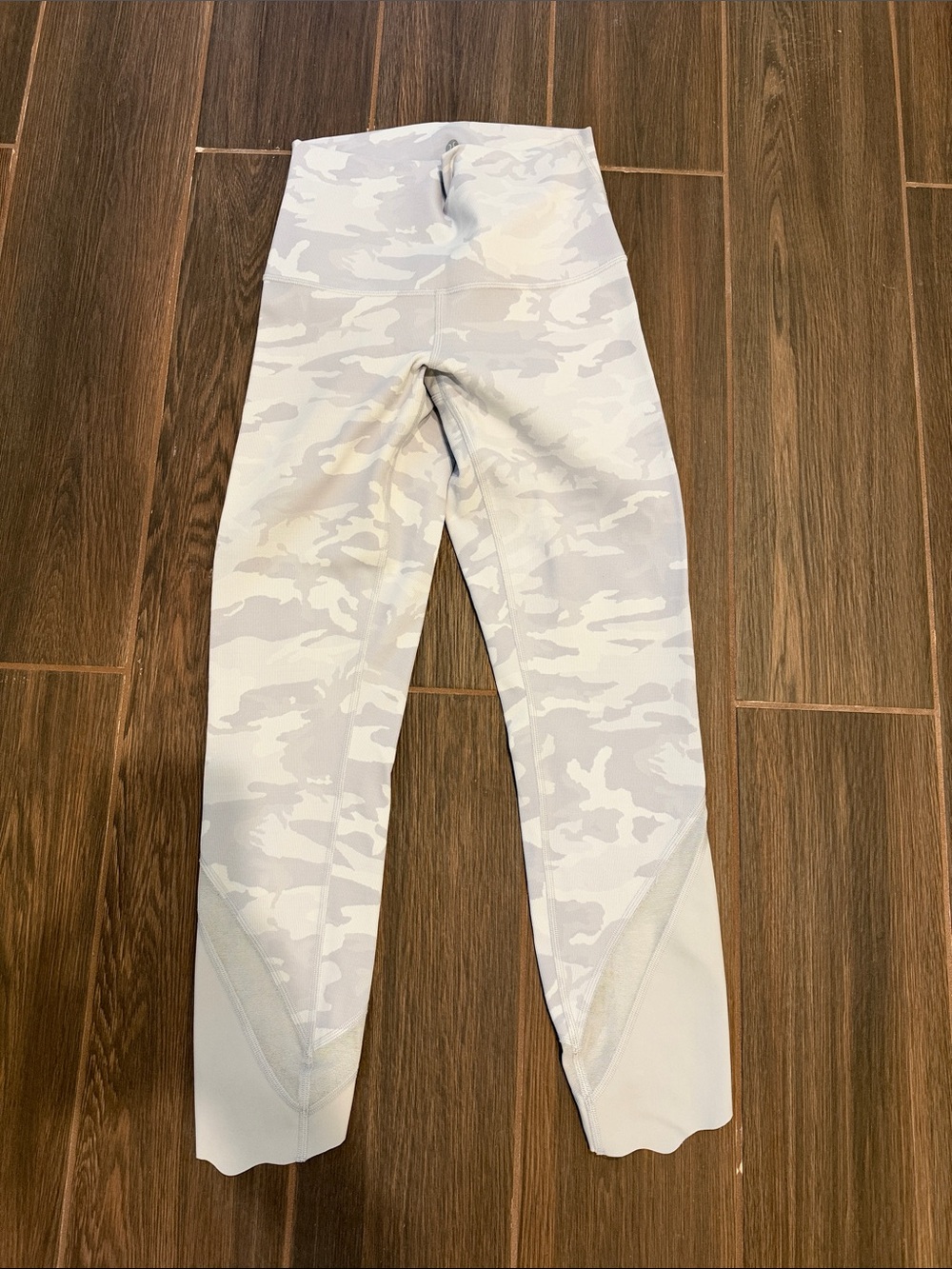 lululemon athletica Light Gray Camo High-Waist Leggings